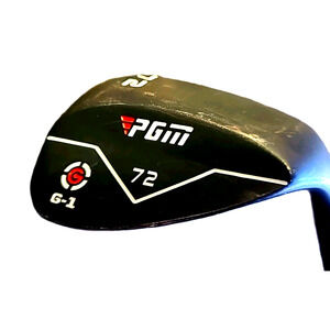 PGM G-1 72 Degrees Premium Wedge Black RH Steel Shaft